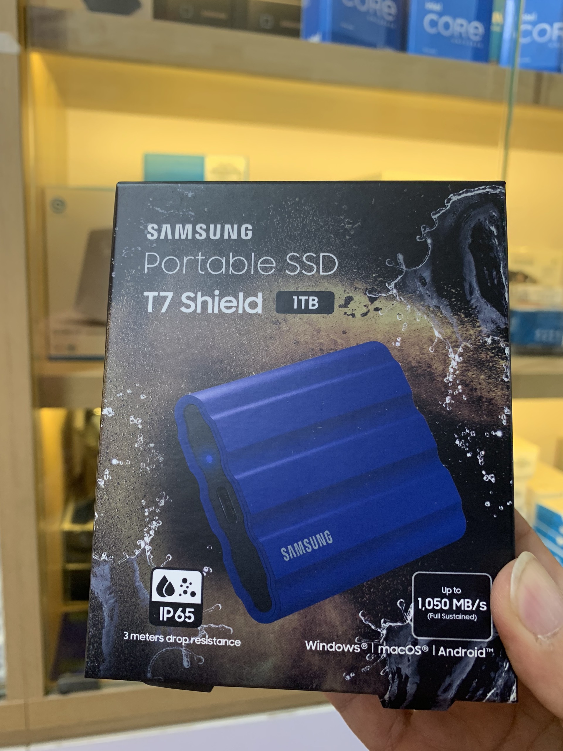 Ổ cứng di động SSD Samsung T7 Shield 1TB