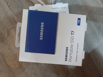 Ổ cứng di động SSD Samsung T7 1TB - USB3.2 Gen 2 , model MU-PC1T0H