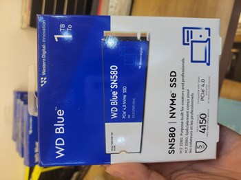 Ổ cứng SSD WD Blue SN580 1TB - M2 2280 Gen4x4 NVMe, model WDS100T3B0E