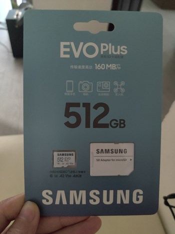 Thẻ nhớ MicroSD Samsung Evo Plus - 512GB A2 U3 V30 - 160MB/s