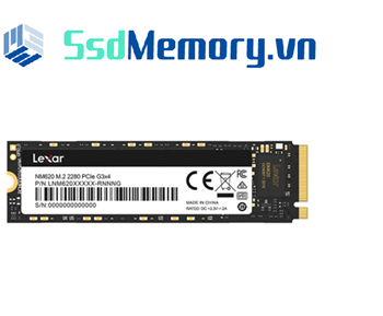 Ổ cứng SSD Lexar NM620 NVMe - 256GB (125TBW)