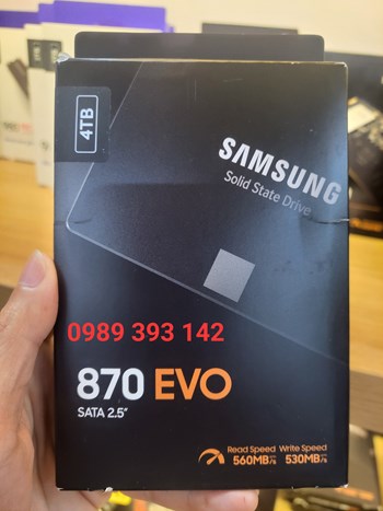 Ổ cứng SSD Samsung 870 Evo 4TB 2.5