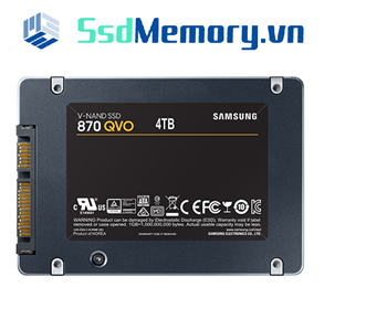Ổ cứng SSD Samsung 870 Qvo - 4TB (1440TBW)