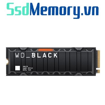 Ổ cứng SSD WD Black SN850 2TB - M2 NVMe 2280 (1200TBW) HeatSink / Tản gen4 lắp PS5